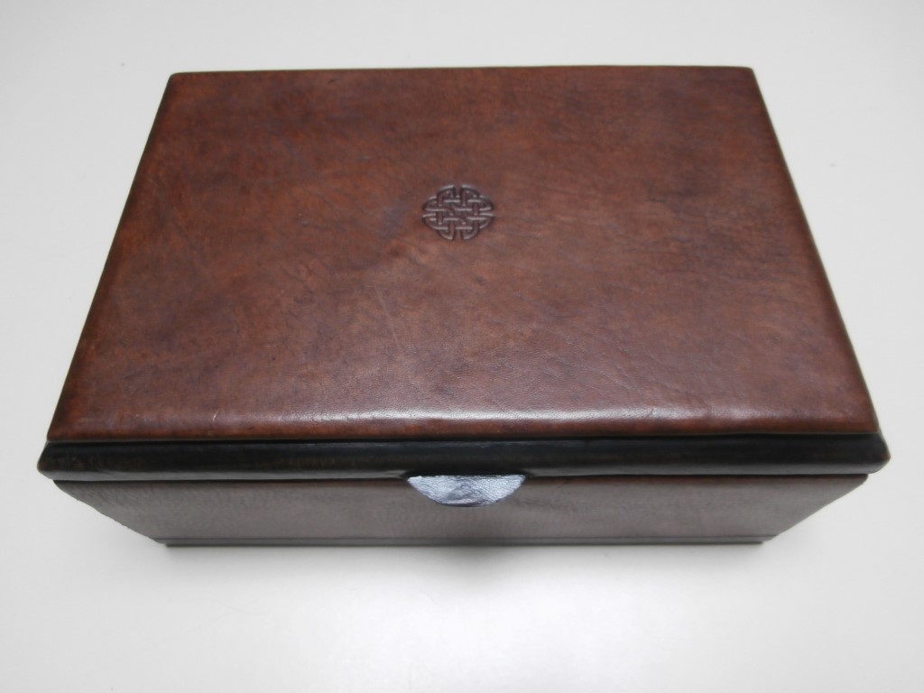 Peruvian leather boxes