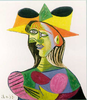 Painting of Dora Maar, 1938