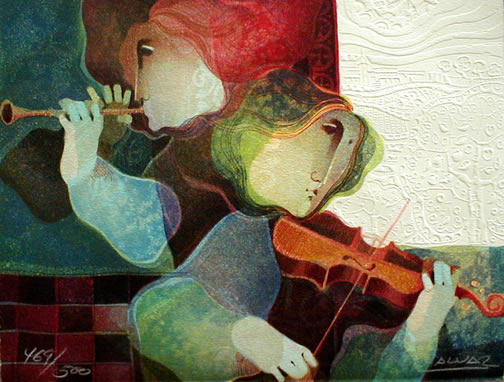 Violin and Flute