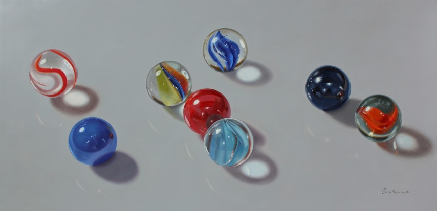 Colorful marbles