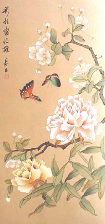 Chinese Painting on silk