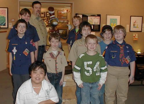 Cub
                                Scouts