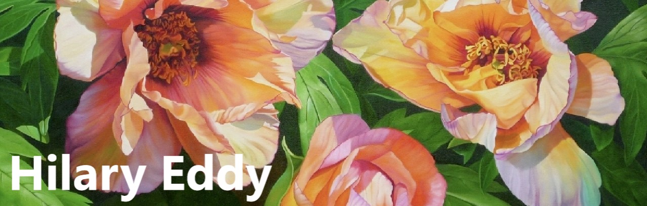Hilary Eddy paintings at Saper
        Galleries