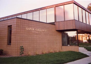 Front of Saper Galleries