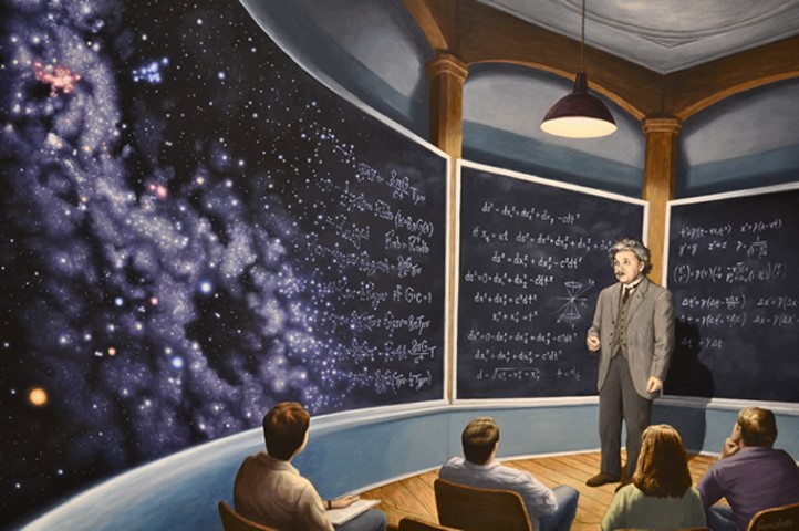 The Chalkboard Universe