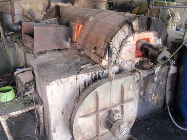 Hebron
                  glass furnace