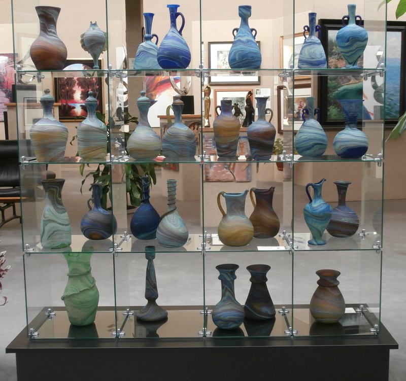 Hebron glass displayed today