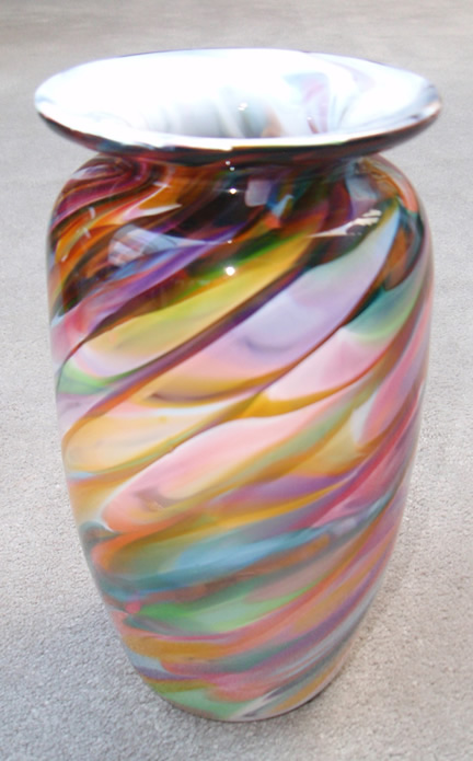 Large Rainbow Vase