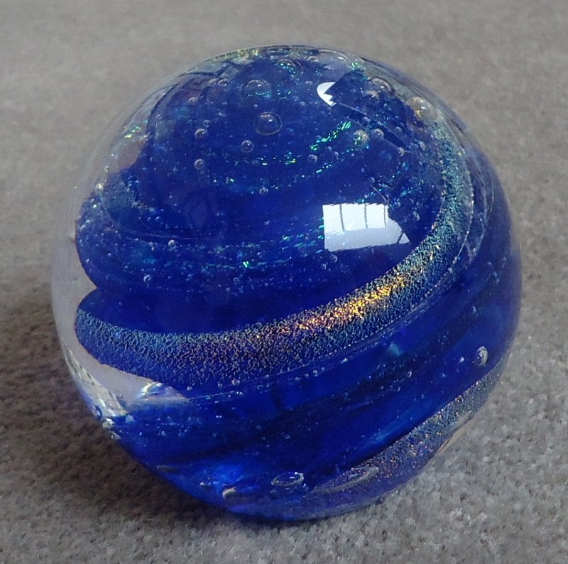 Reactive blue
                paperweight