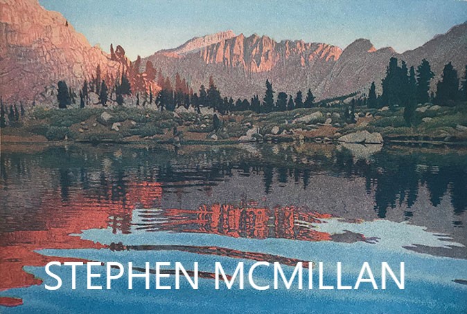 Stephen McMillan aquatint
        etchings at Saper Galleries