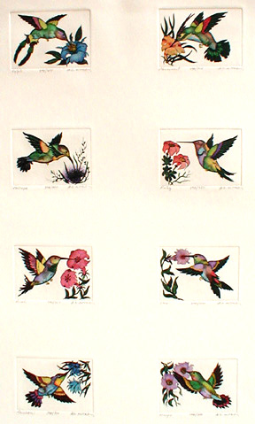 8
        Hummingbirds