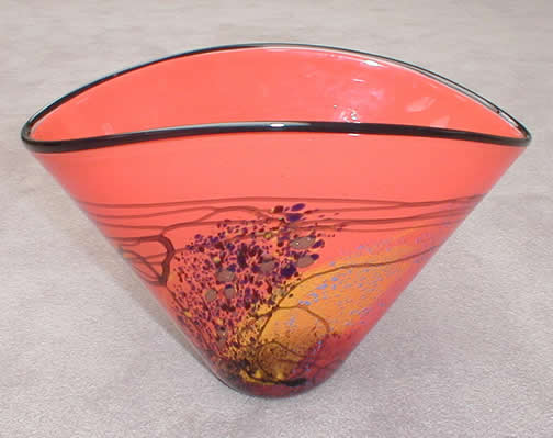 Orange
                    Conic Vase