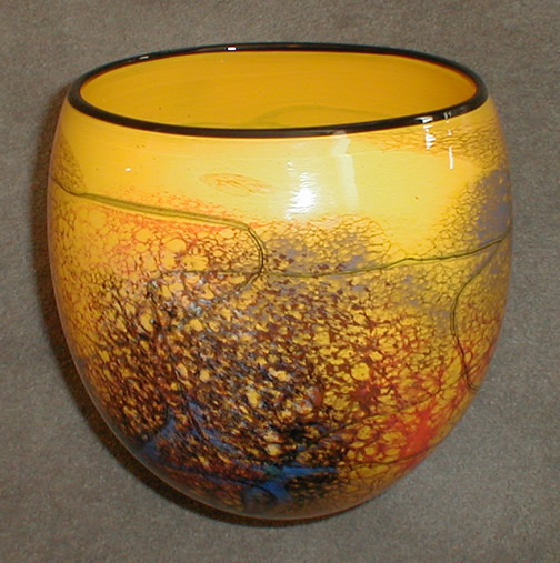 Oval
                    Yellow Vase