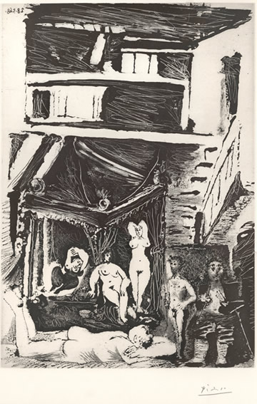 Sugar-lift
                  and aquatint example, 1968