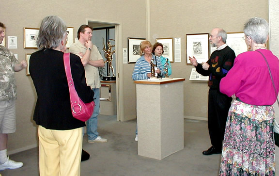 Roy with Friends of Kresge Art Museum